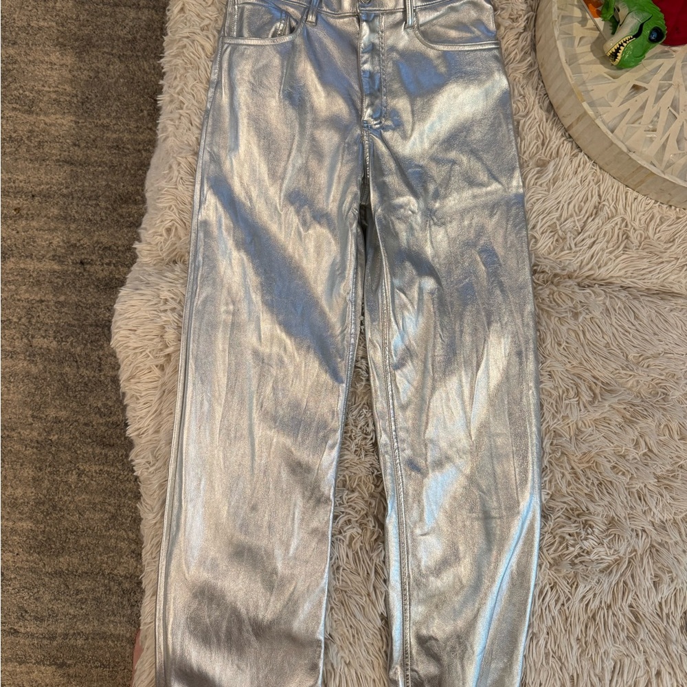 Abercrombie & Fitch Silver Straight Leg Jeans